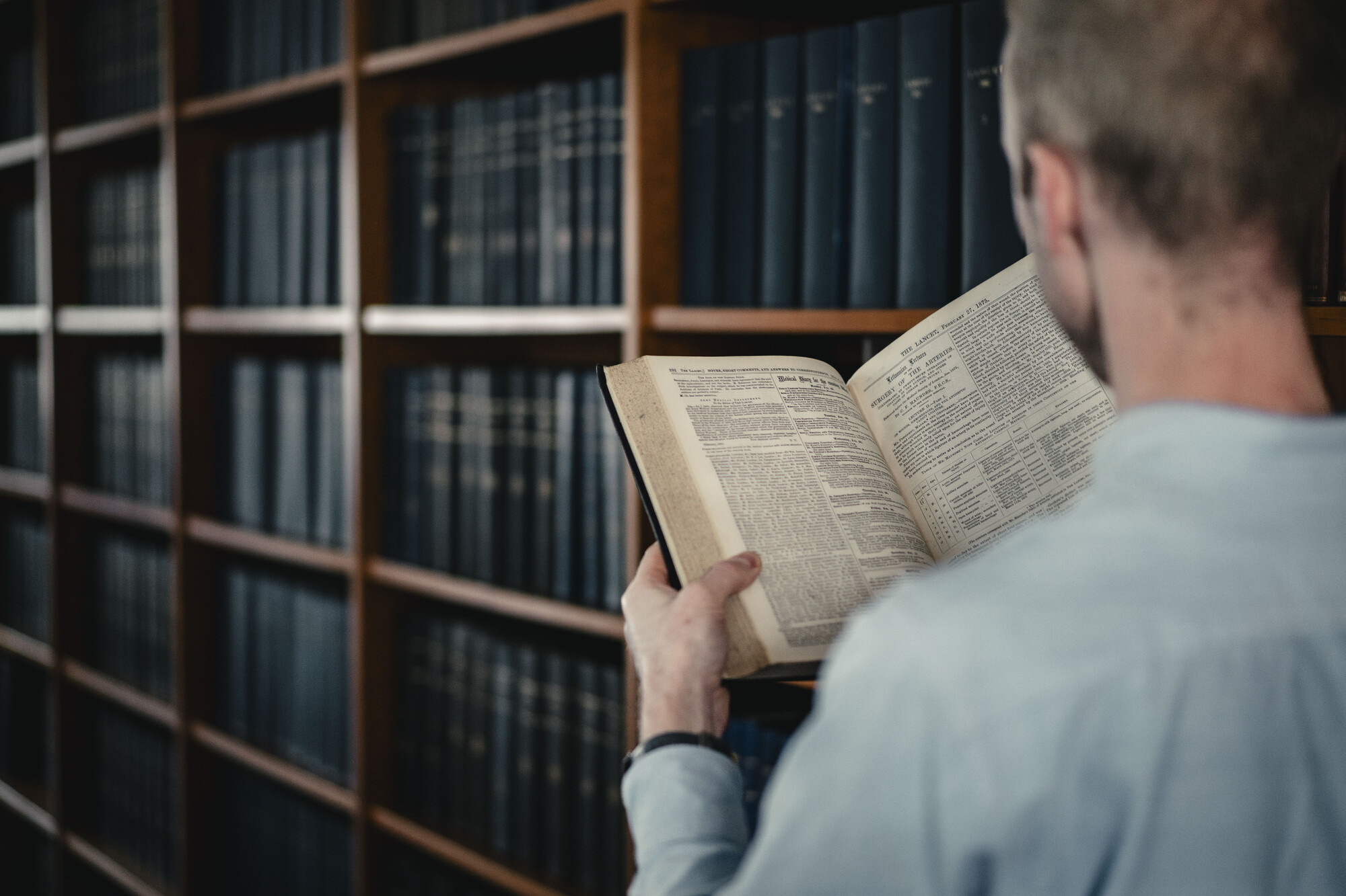 Heritage image of library